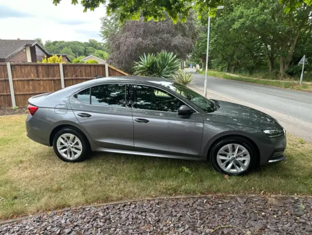Collection of four insulated travel bottles on wooden shelf.